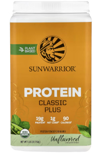 אבקת חלבון טבעונית סאן ווריור | Sunwarrior