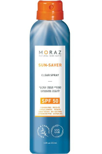 ספריי הגנה שקוף SPF 50 | מורז Moraz