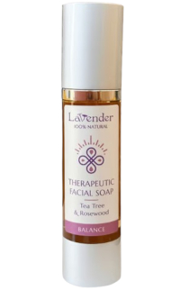 סבון פנים טיפולי לעור שמן ואקנטי | LAVENDER