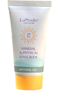 קרם הגנה מינרלי טבעי LAVENDER | SPF50