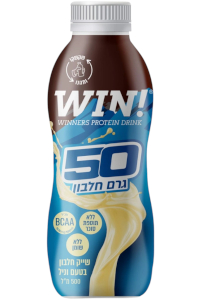 מארז משקה שייק חלבון 500 מ"ל !WIN