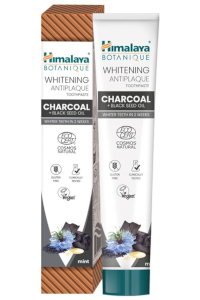 משחת שיניים מלבינה פחם | הימלאיה בוטניק