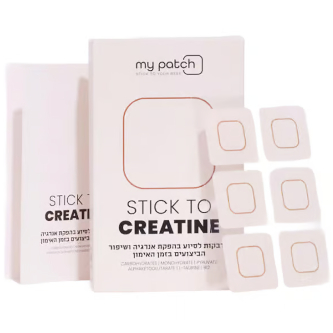 מדבקות קריאטין STICK TO CREATINE