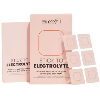מדבקות אלקטרוליטים STICK TO ELECTROLYTE