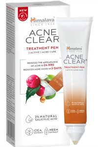 עט טיפול נקודתי לפנים +Acne Clear | הימלאיה