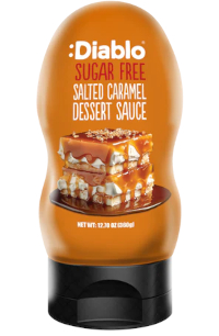 סירופ קרמל מלוח ללא סוכר | DIABLO