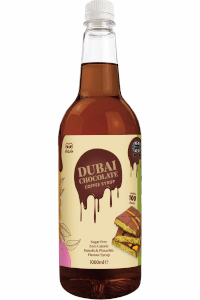 סירופ שוקולד דובאי 1 ליטר | Skinny Food Co