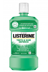 ליסטרין | LISTERINE TEETH & GUM DEFENCE