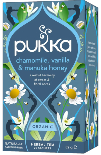 חליטת קמומיל, וניל ודבש מנוקה | פוקה