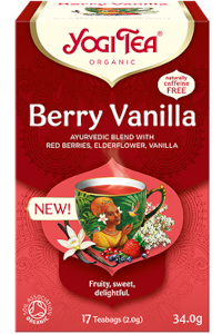 תה אורגני פירות יער עם וניל | יוגי תה
