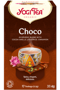 תה אורגני פירות וצמחים עם קקאו | יוגי תה